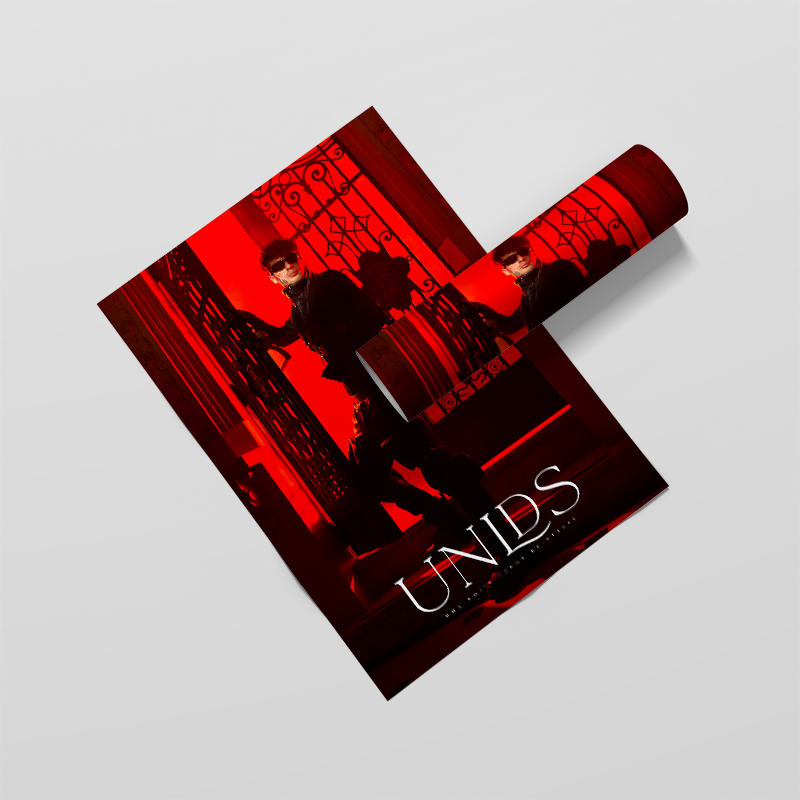 Poster UNLDS Autografado